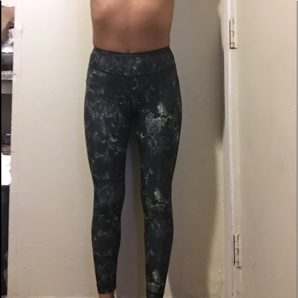 LOLE Green/black  high waisted leggings (xs)